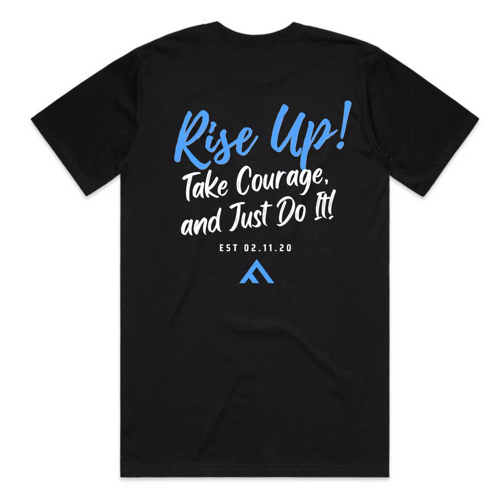 Arise Fitness - Classic Tee - Black - Back