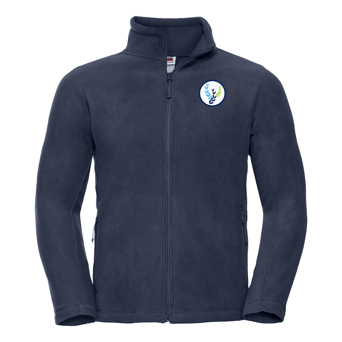 Botanic PS - Full-zip outdoor fleece - French Navy -Stash Shop- Stash Shop