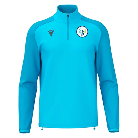 Botanic PS - Isen 1/4 Zip Top - Neon Sky -Macron- Stash Shop
