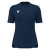 Botanic PS - Womens Poly Short Sleeve Tee - Navy -Macron- Stash Shop