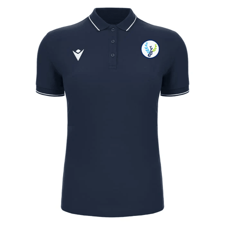 Botanic PS - Women's Short Sleeve Polo Shirt - Navy -Macron- Stash Shop