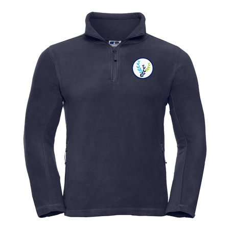 Botanic PS - ¼-zip outdoor fleece - French Navy -Stash Shop- Stash Shop