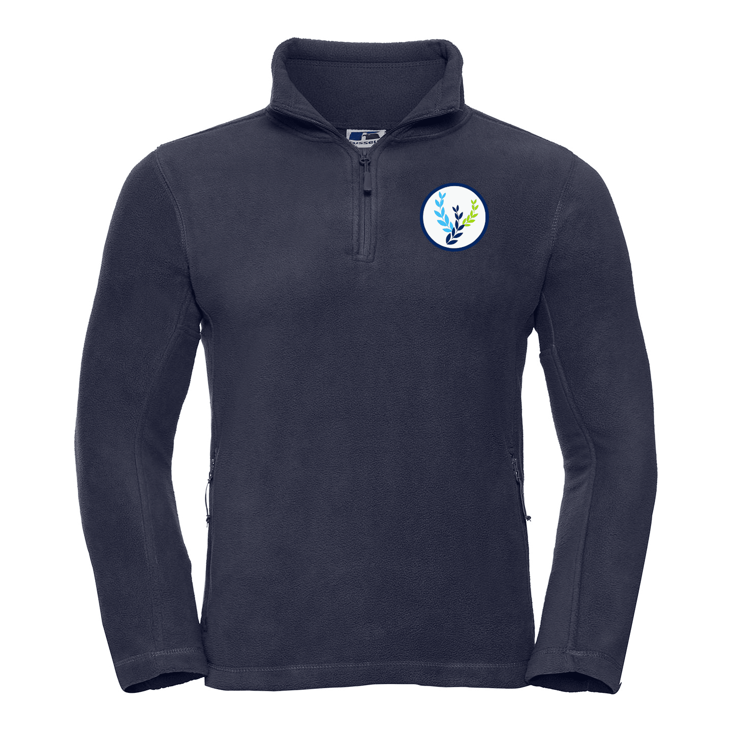 Botanic PS - ¼-zip outdoor fleece - French Navy -Stash Shop- Stash Shop