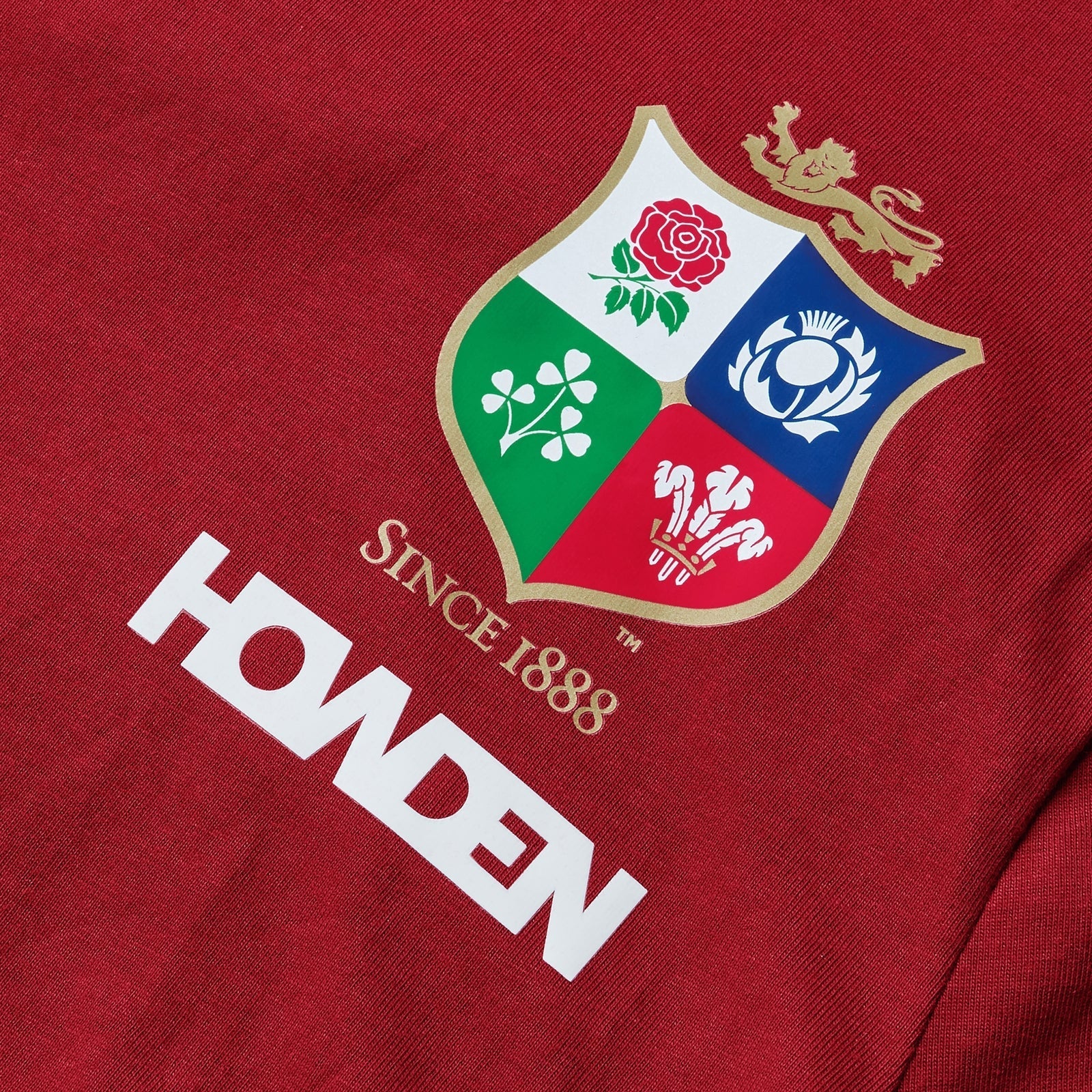 British & Irish Lions - Cotton Tee - Juniors - Red - Canterbury - Stash Shop