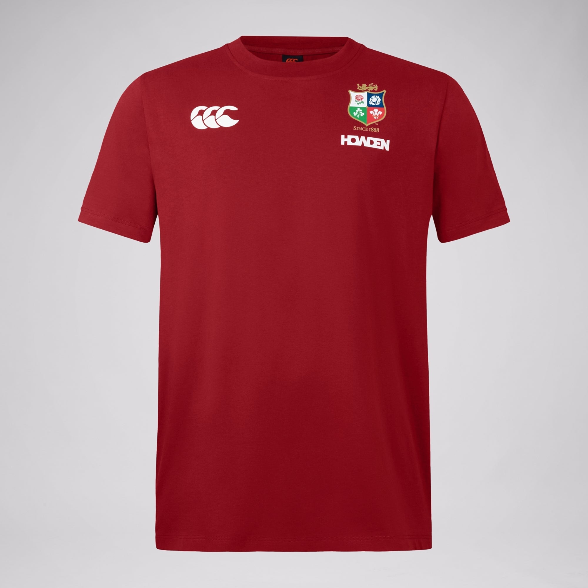 British & Irish Lions - Cotton Tee - Red - Canterbury - Stash Shop