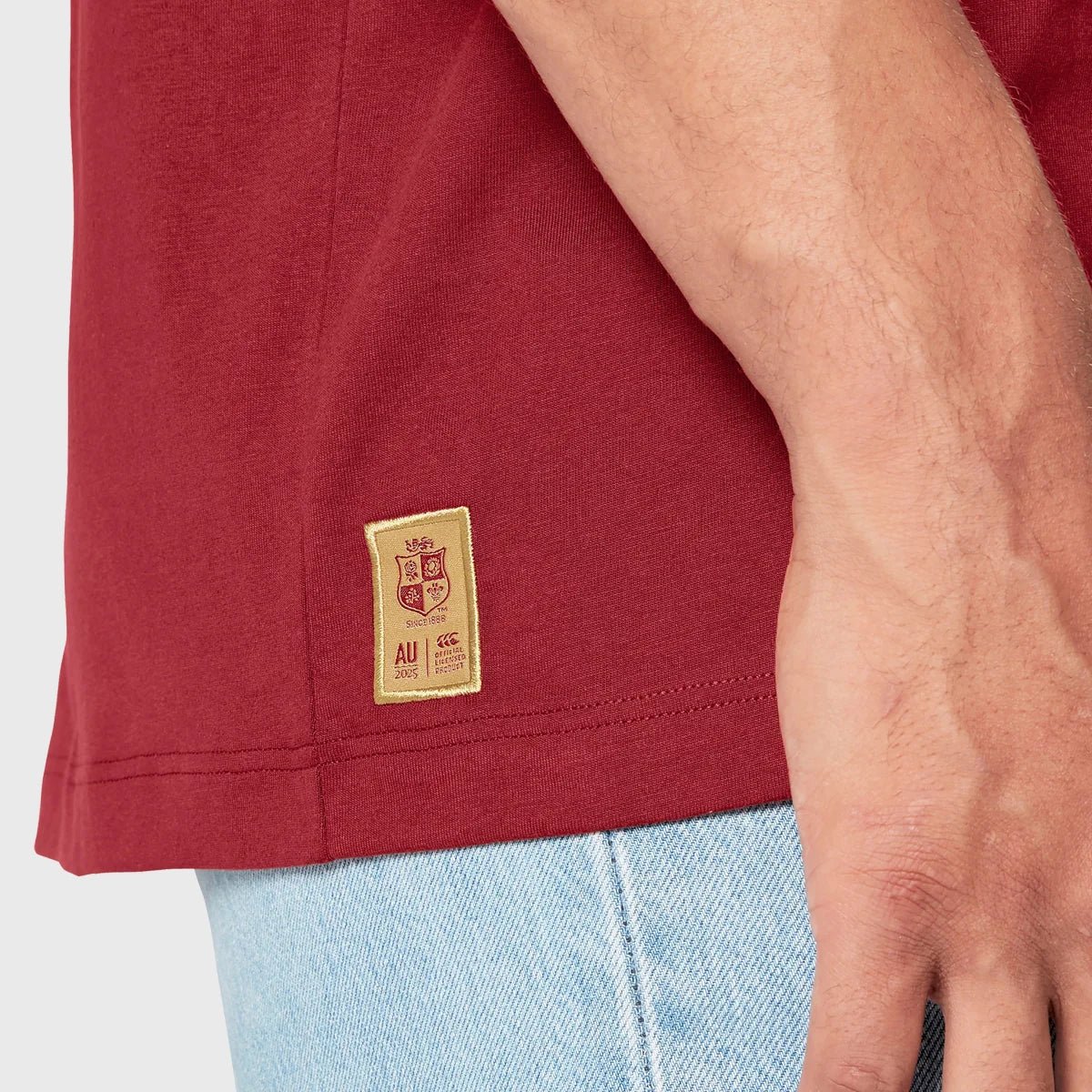 British & Irish Lions - Cotton Tee - Red - Canterbury - Stash Shop