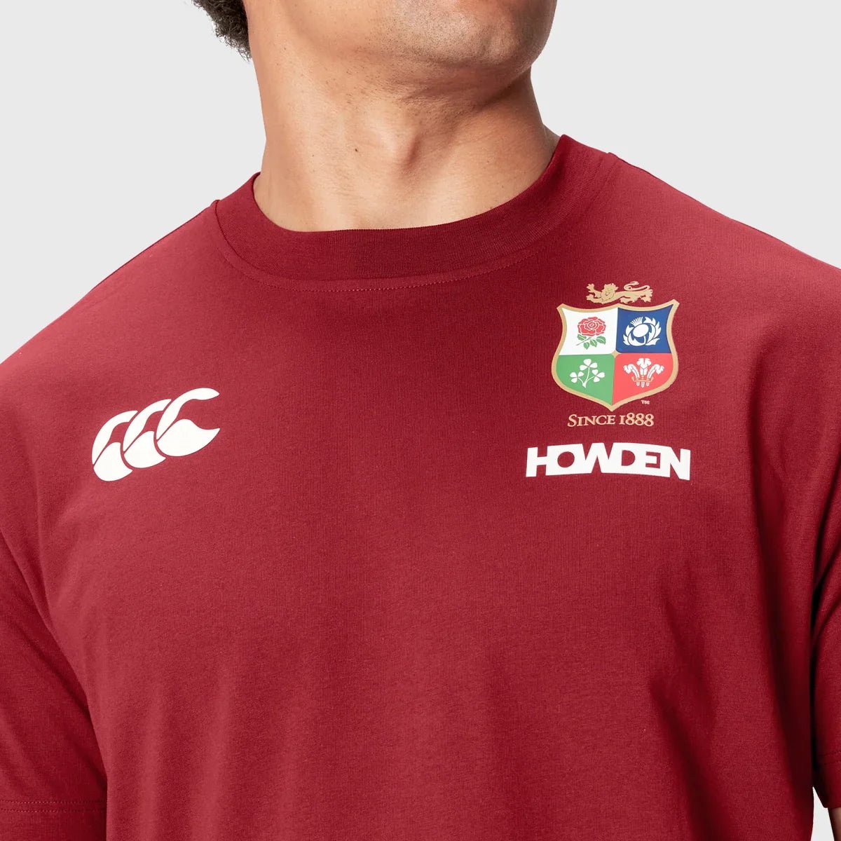 British & Irish Lions - Cotton Tee - Red - Canterbury - Stash Shop