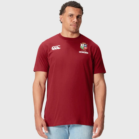 British & Irish Lions - Cotton Tee - Red - Canterbury - Stash Shop