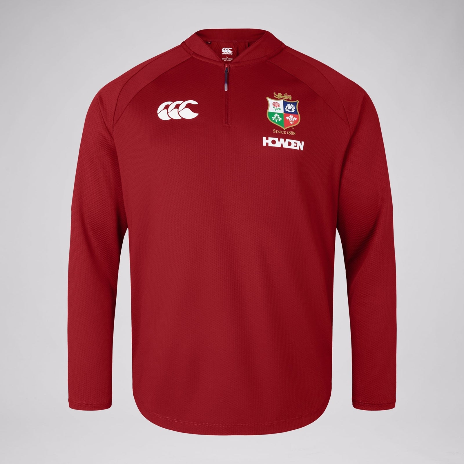 British & Irish Lions - Everest 1st Layer Top - Red - Canterbury - Stash Shop