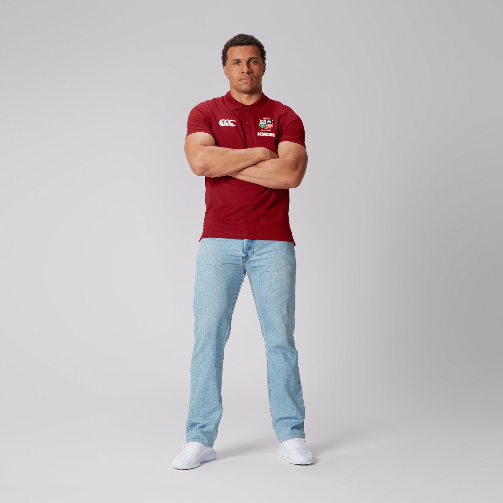 British & Irish Lions - Pique Polo - Red - Canterbury - Stash Shop