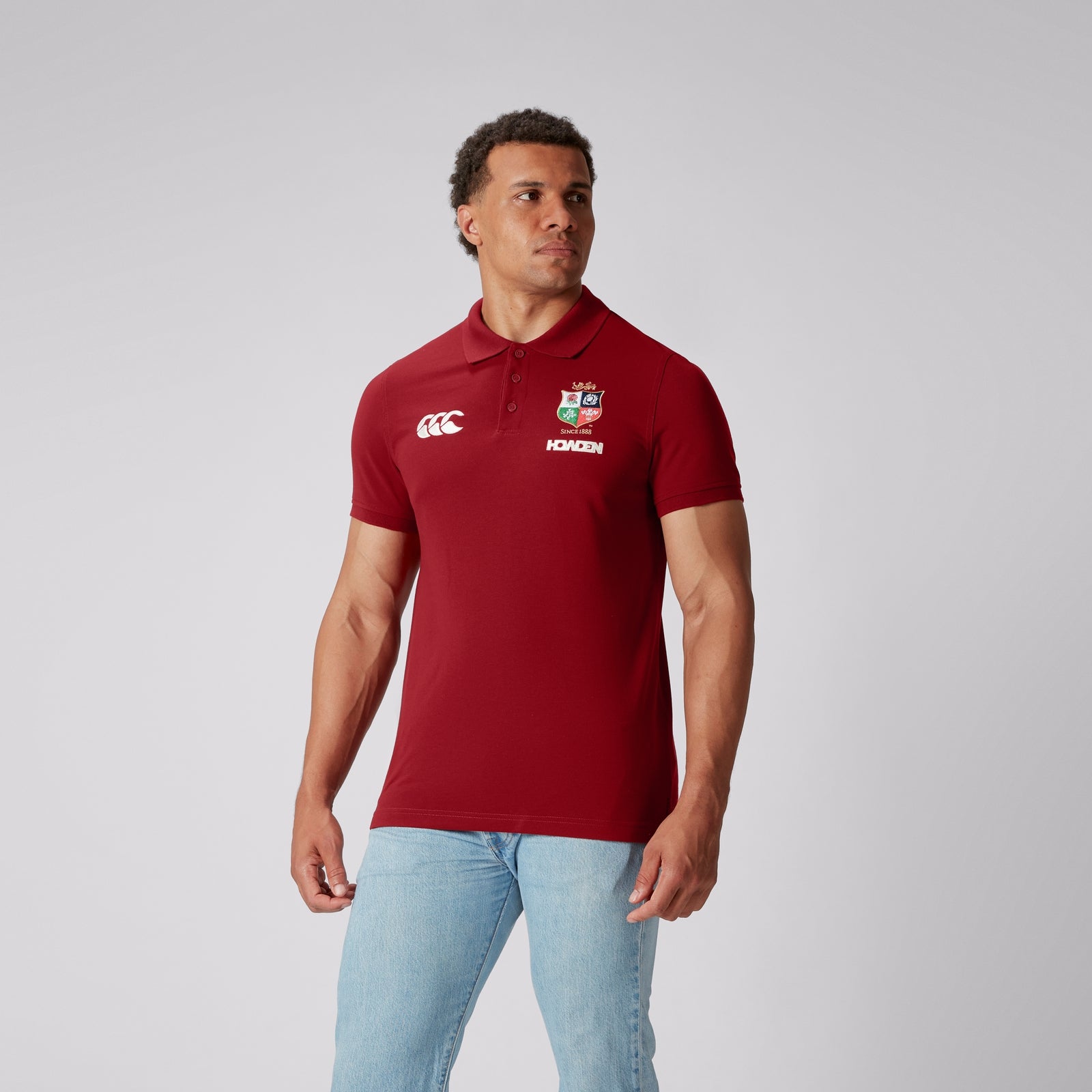 British & Irish Lions - Pique Polo - Red - Canterbury - Stash Shop