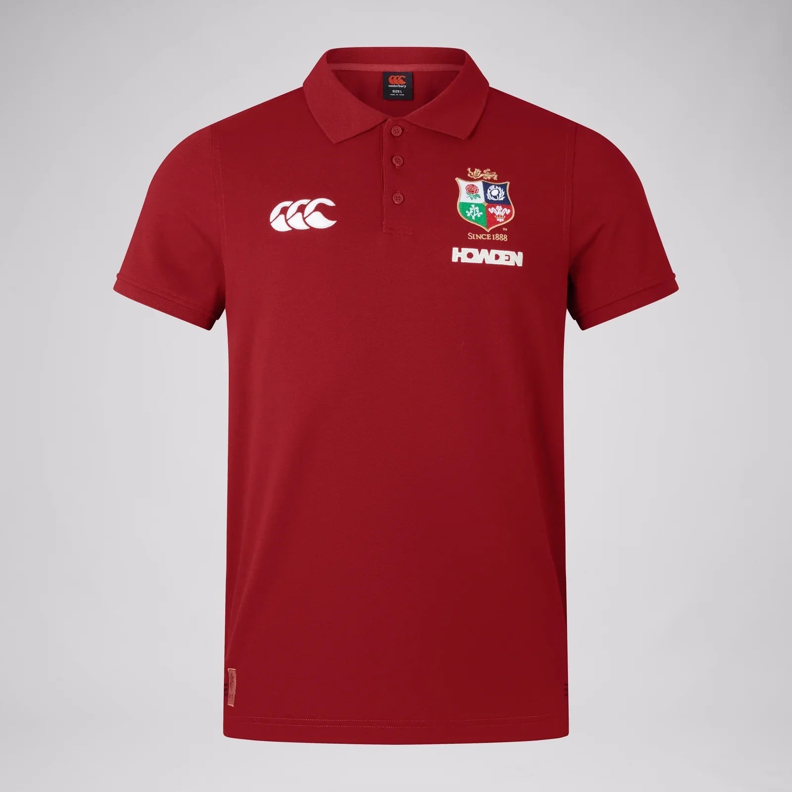 British & Irish Lions - Pique Polo - Red - Canterbury - Stash Shop