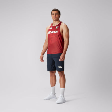 British & Irish Lions - Poly Singlet - Red -Canterbury- Stash Shop