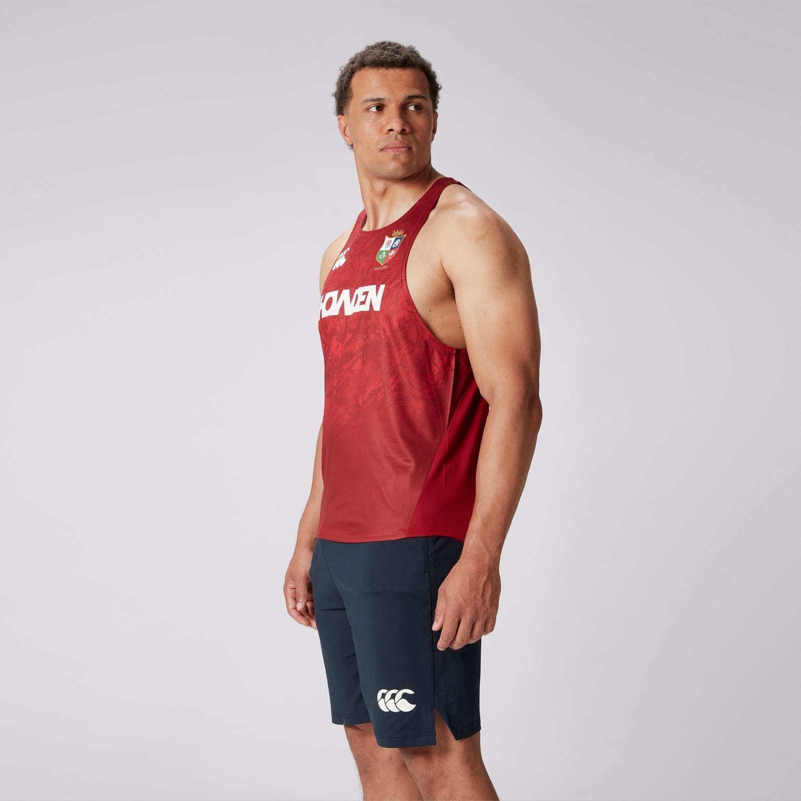 British & Irish Lions - Poly Singlet - Red -Canterbury- Stash Shop