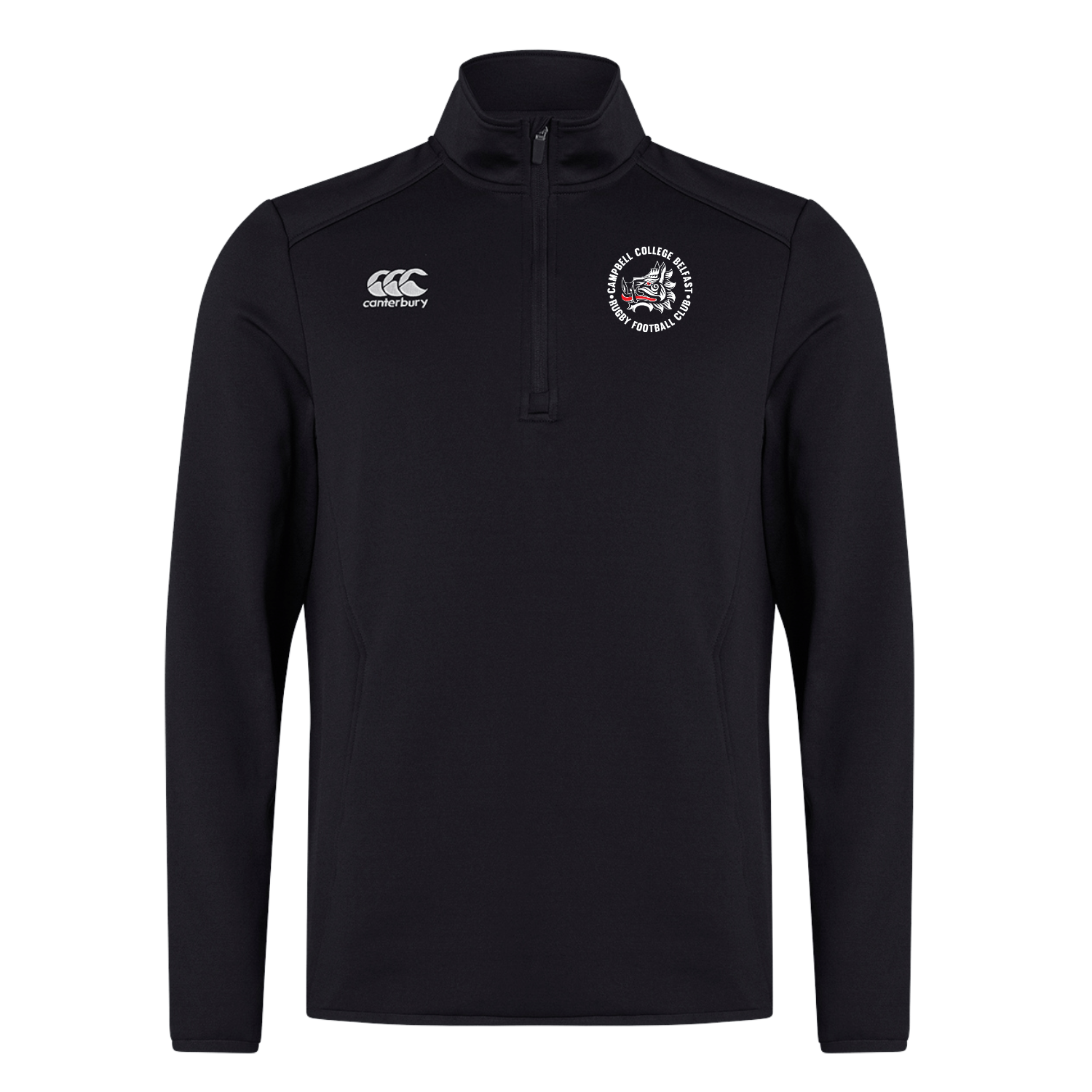 Campbell College - Club 1/4 Zip Rugby Midlayer - Canterbury - Stash Shop