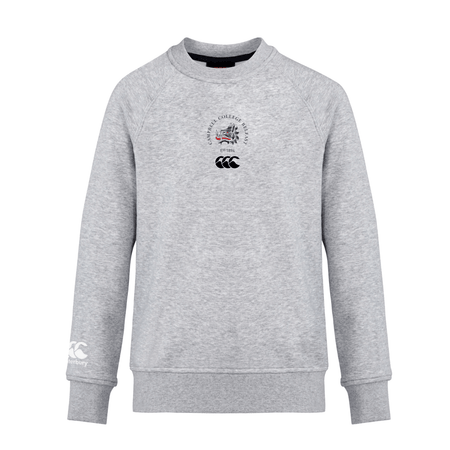 Campbell College - Club Crewneck - Grey - Canterbury - Stash Shop