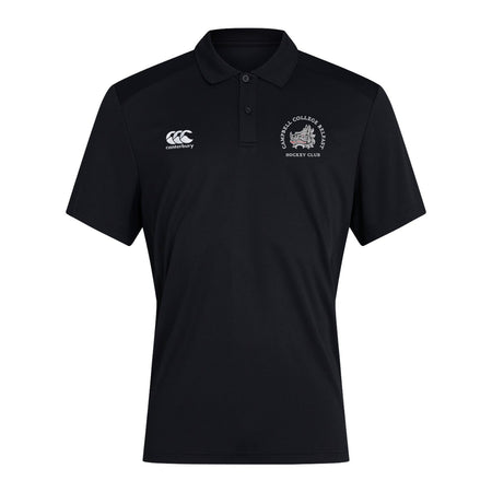 Campbell College - Club Dry Hockey Polo - Black - Canterbury - Stash Shop