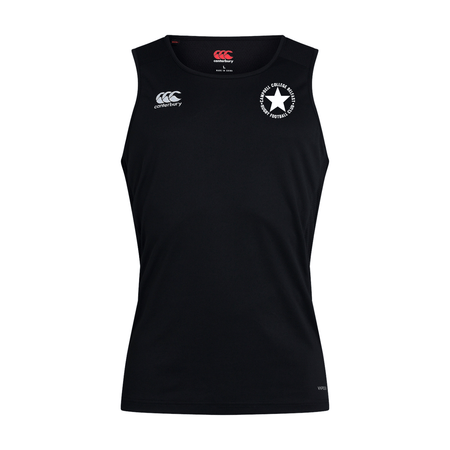 Campbell College - Club Dry Senior Rugby Singlet - Black - Canterbury - Stash Shop