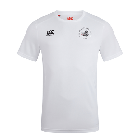 Campbell College - Club Dry Tee - White - Canterbury - Stash Shop