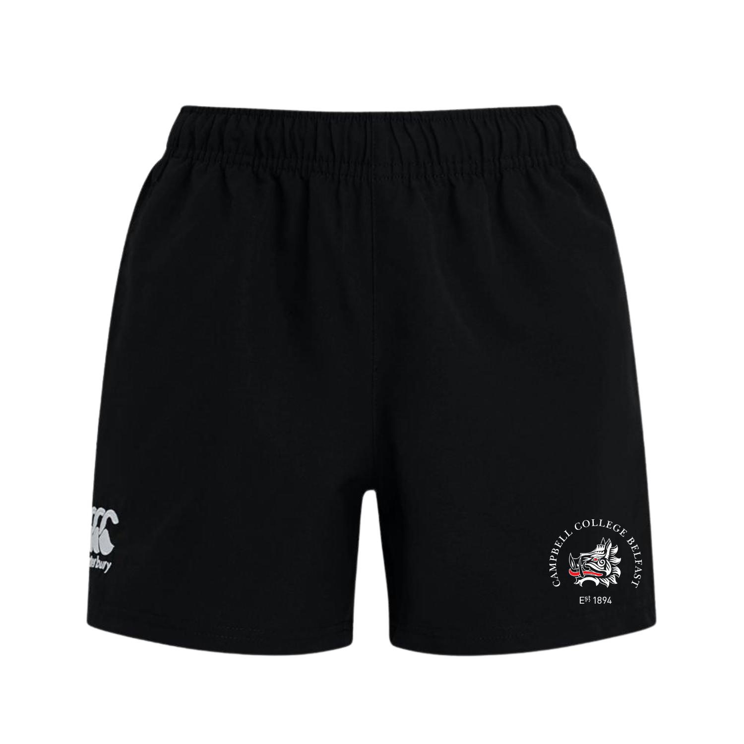 Campbell College - Club Gym Short - Black - Canterbury - Stash Shop