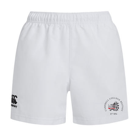 Campbell College - Club Gym Short - White - Canterbury - Stash Shop
