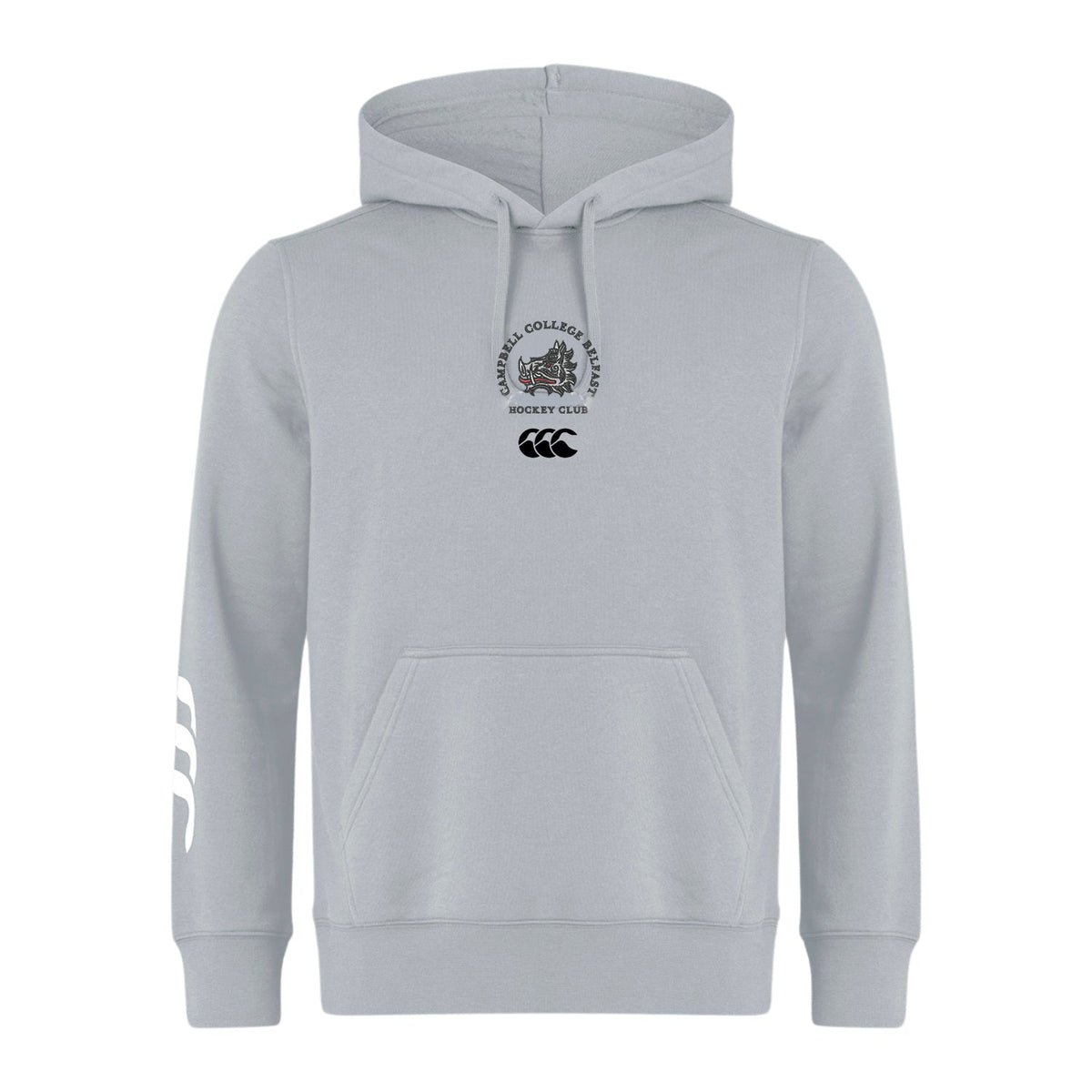 Campbell College - Club Hockey Hoody - Grey - Canterbury - Stash Shop
