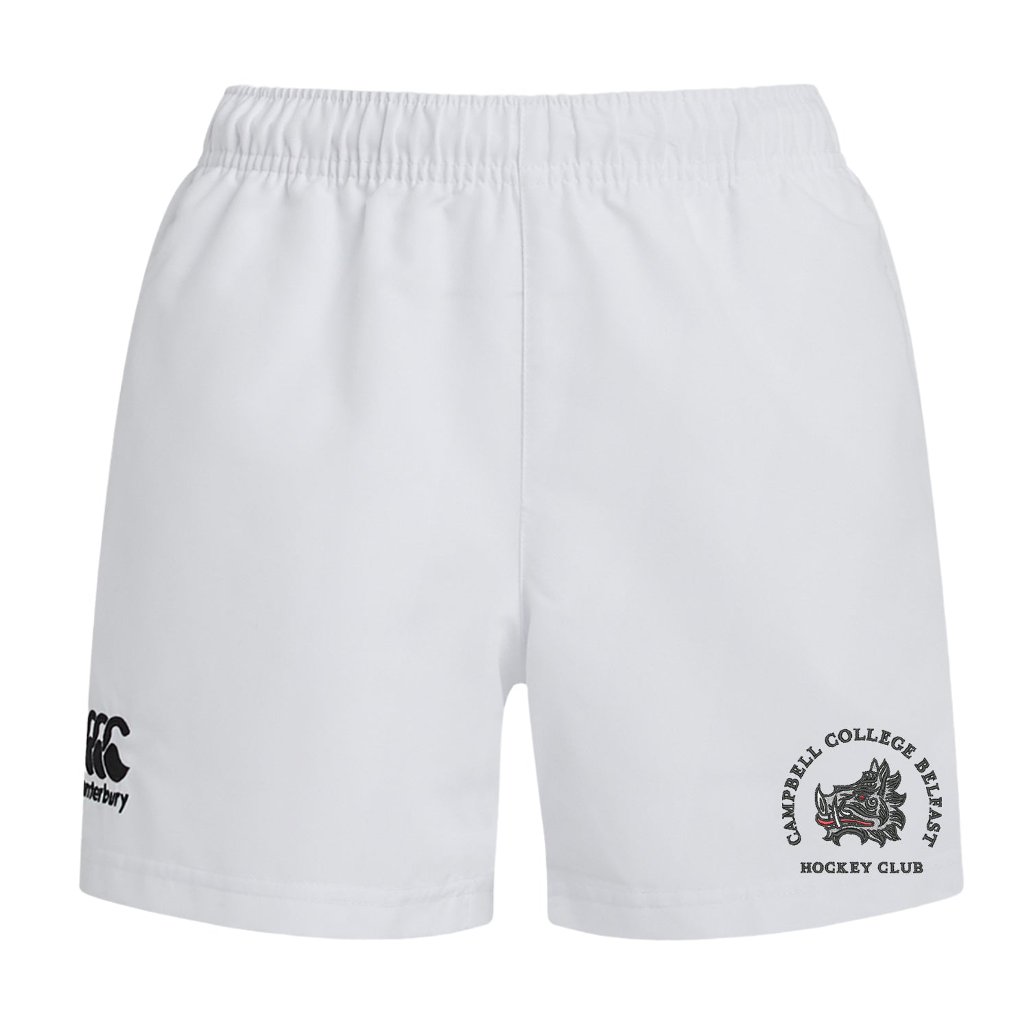 Campbell College - Club Hockey Short - White - Canterbury - Stash Shop