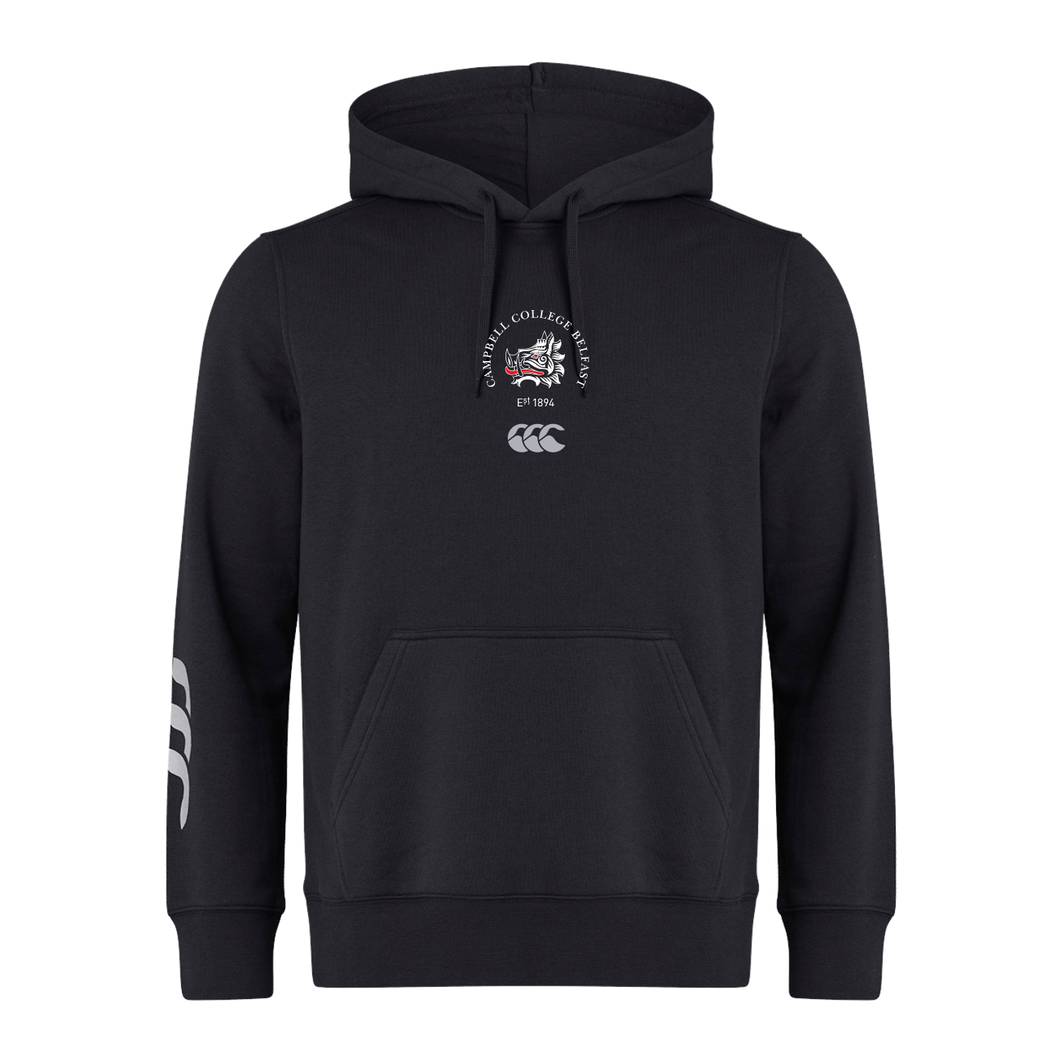 Campbell College - Club Hoody - Black - Canterbury - Stash Shop