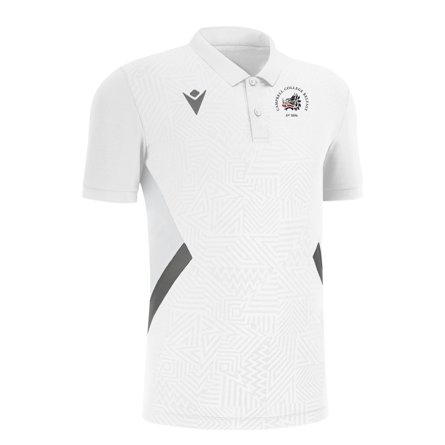 CCB Cricket White Shirt - Test - Macron - Stash Shop