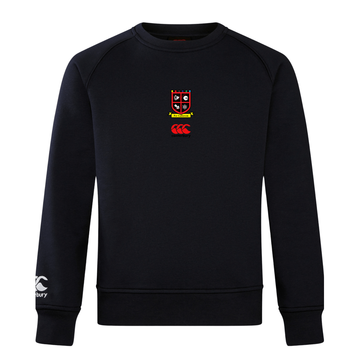 CHGS Staff - Club Crewneck - Black - Canterbury - Stash Shop