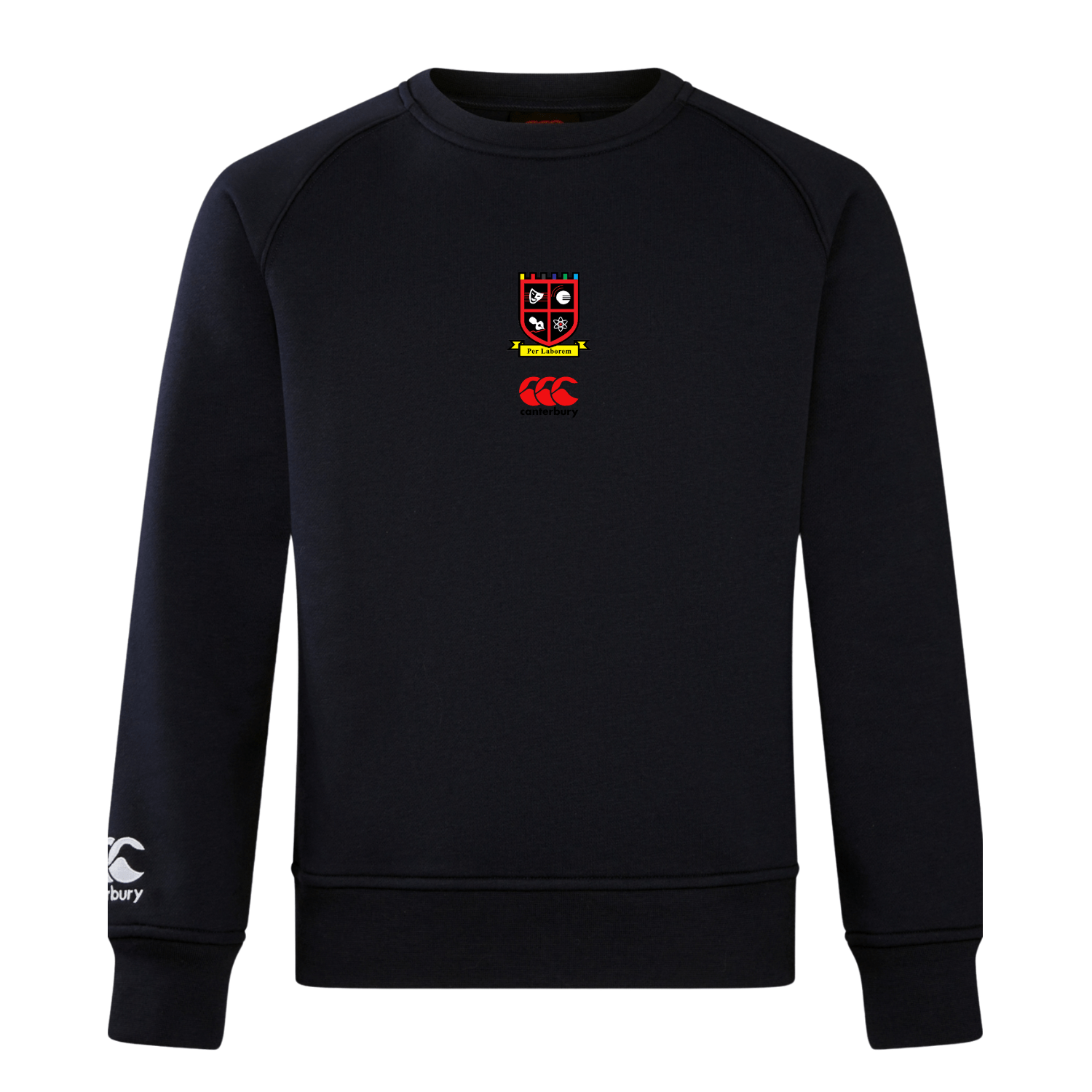 CHGS Staff - Club Crewneck - Black - Canterbury - Stash Shop