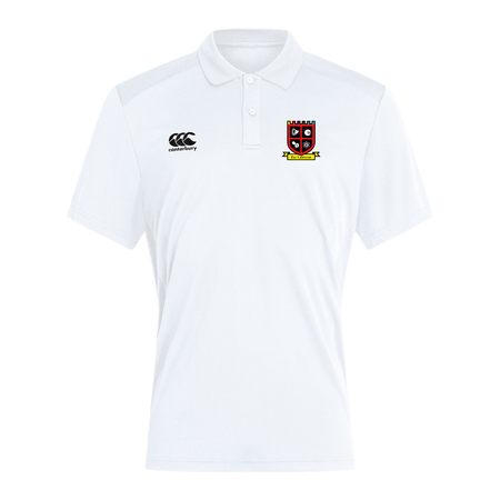 CHGS Staff - Club Dry Polo - White - Canterbury - Stash Shop