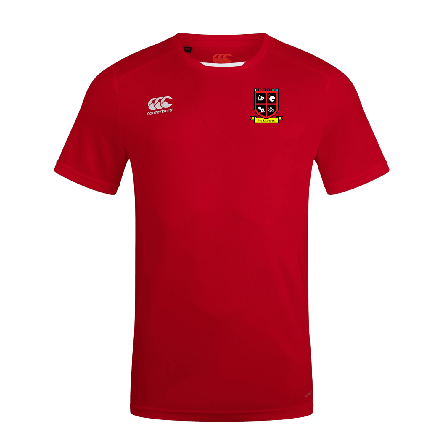 CHGS Staff - Ladies Club Dry Tee - Red - Canterbury - Stash Shop