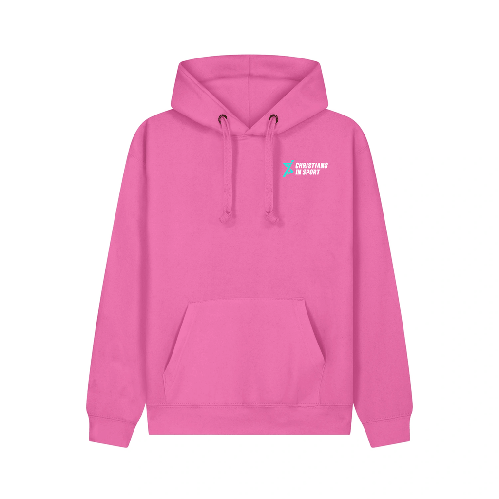 Christians in Sport Hoodie 26 - Candy Pink -Stash Shop- Stash Shop