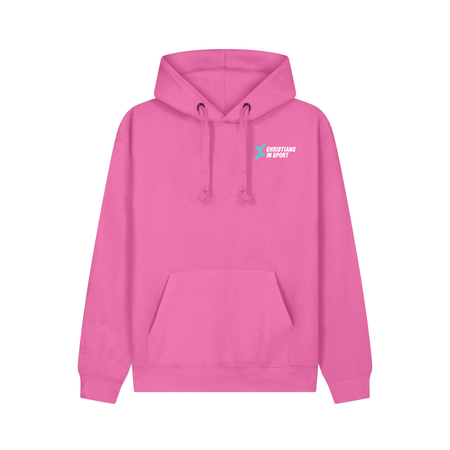 Christians in Sport Hoodie 26 - Candy Pink -Stash Shop- Stash Shop