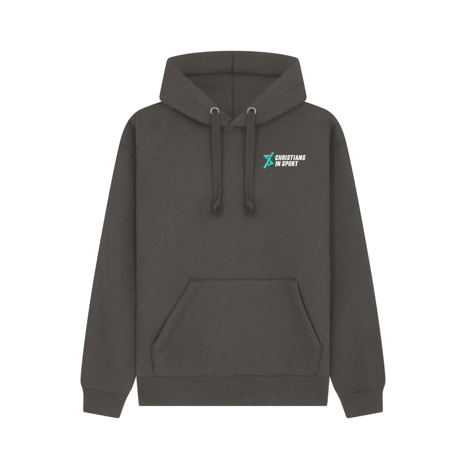 Christians in Sport Hoodie 26 - Charcoal -Stash Shop- Stash Shop