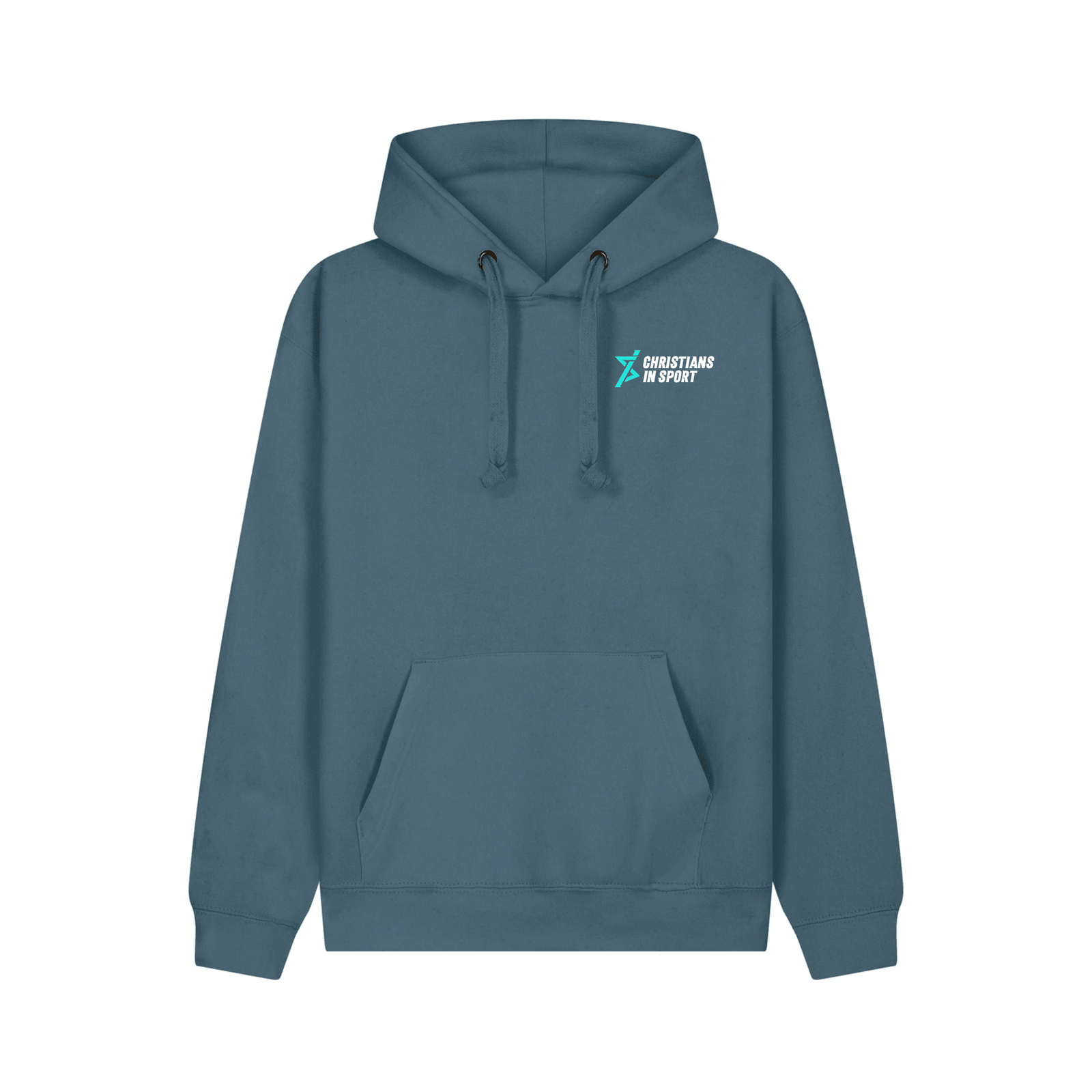 Christians in Sport Hoodie 26 - Ocean Blue -Stash Shop- Stash Shop