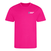 Christians in Sport Junior Sports T-Shirt 26 - Hyper Pink -Stash Shop- Stash Shop