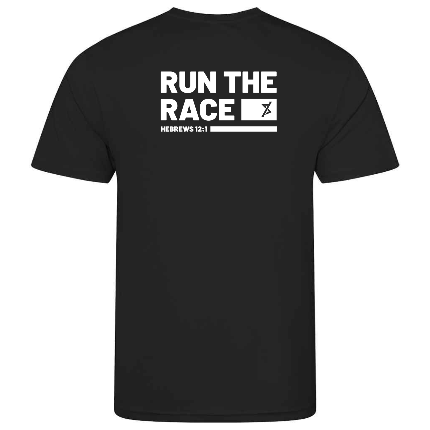 Christians in Sport Junior Sports T-Shirt - Jet Black - Stash inc. - Stash Shop