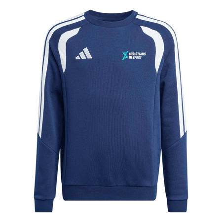 Christians in Sport Junior Sweatshirt 26 - Navy -Adidas- Stash Shop