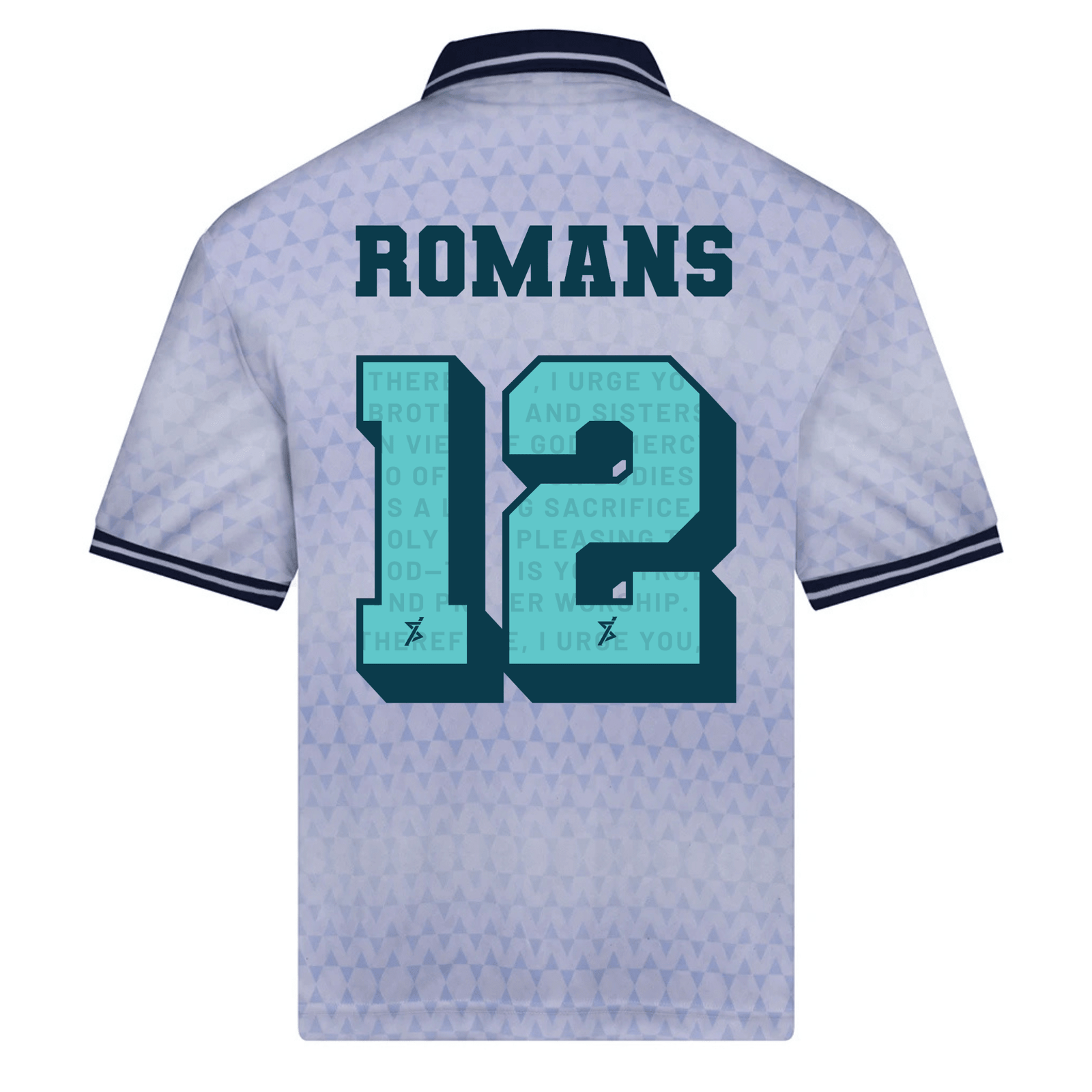 Christians in Sport Special Edition Retro Sports Jersey 26 - White/Navy -Stash Shop- Stash Shop