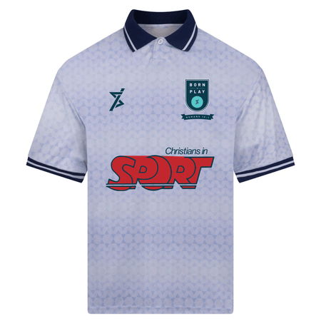 Christians in Sport Special Edition Retro Sports Jersey 26 - White/Navy -Stash Shop- Stash Shop