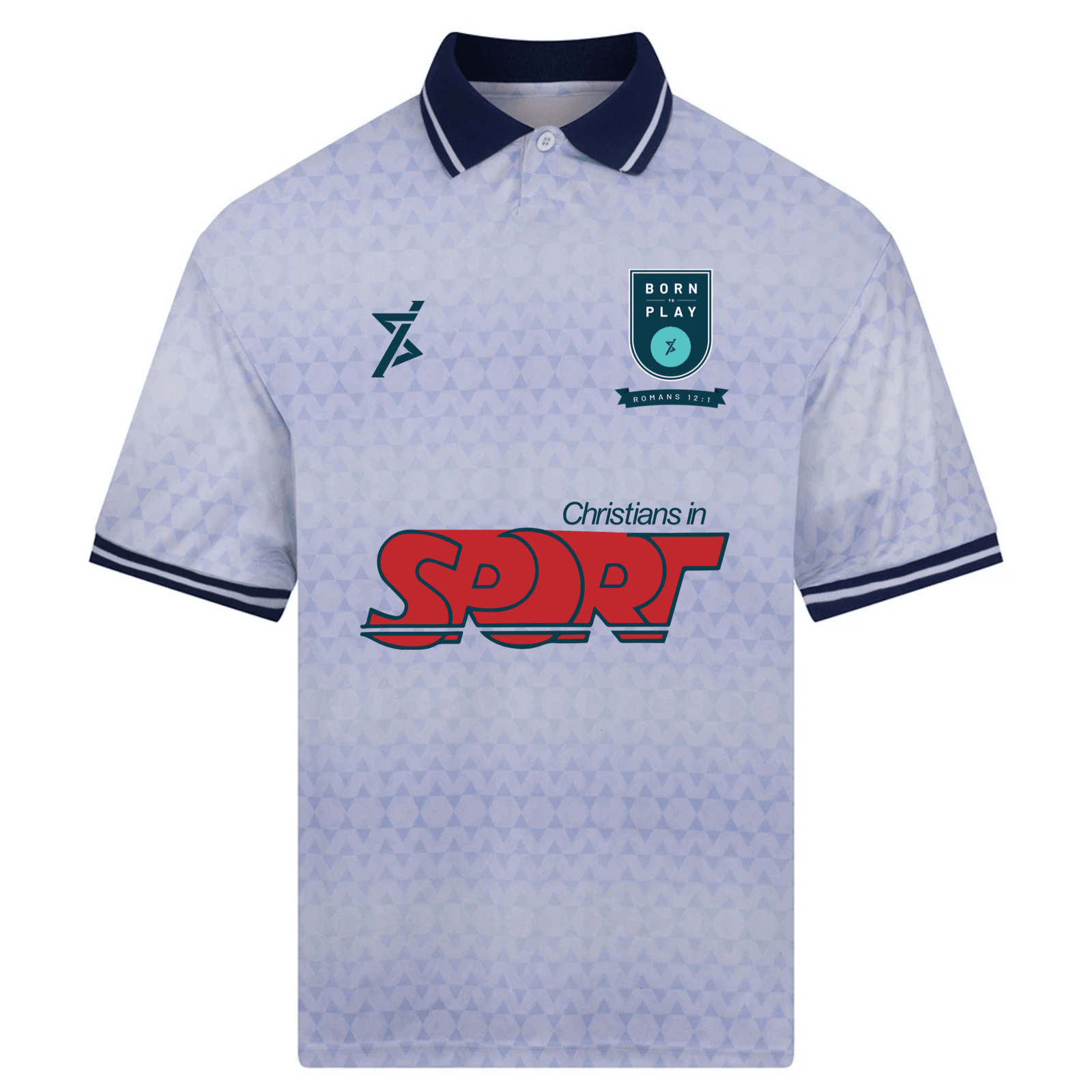 Christians in Sport Special Edition Retro Sports Jersey 26 - White/Navy -Stash Shop- Stash Shop