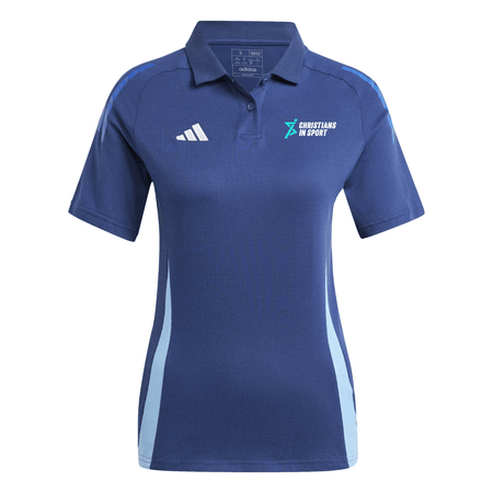 Christians in Sport Women's Polo - Navy - Adidas - Stash Shop