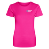 Christians in Sport Women's Sports T-Shirt 26 - Hyper Pink -Stash Shop- Stash Shop