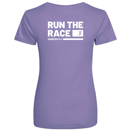 Christians in Sport Women's Sports T-Shirt - Digital Lavender - Stash inc. - Stash Shop