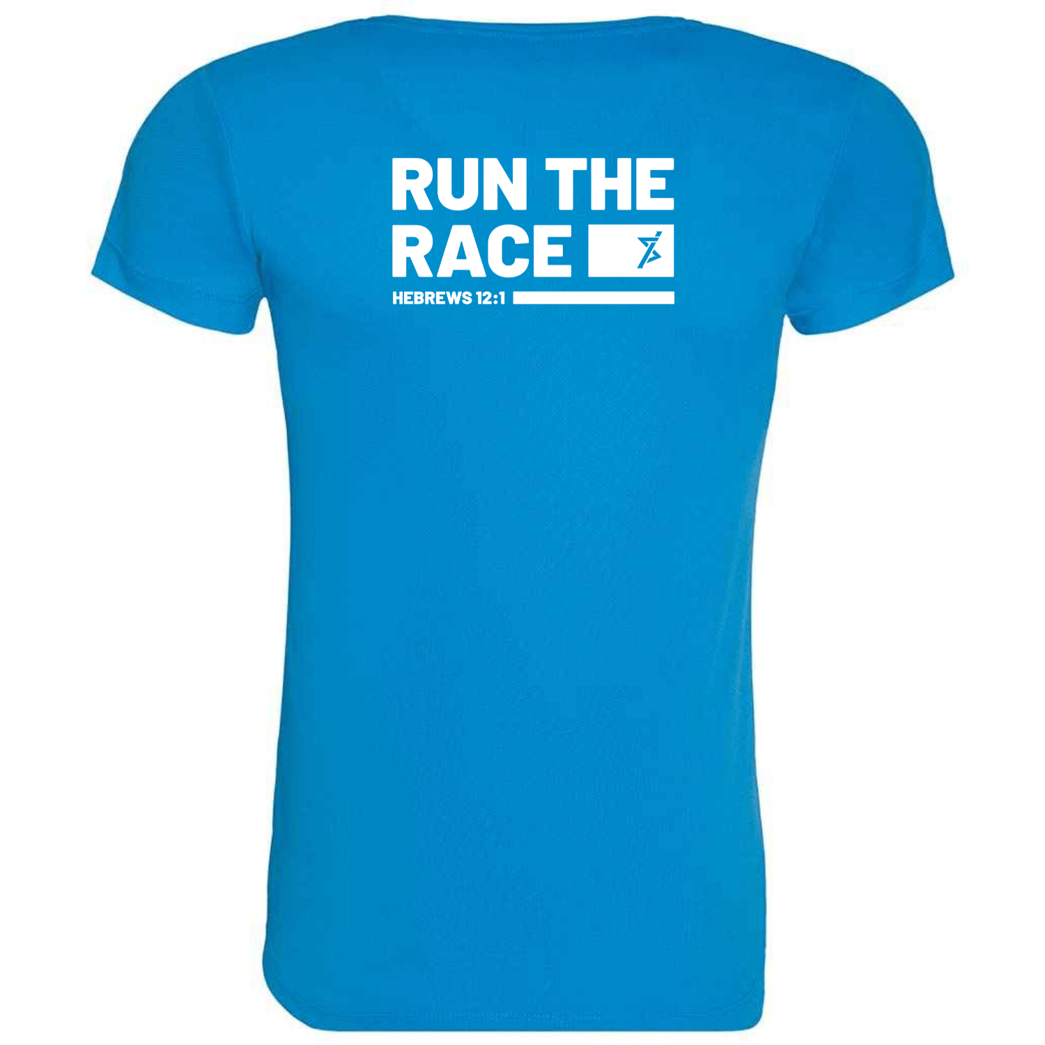 Christians in Sport Women's Sports T-Shirt - Sapphire Blue - Stash inc. - Stash Shop