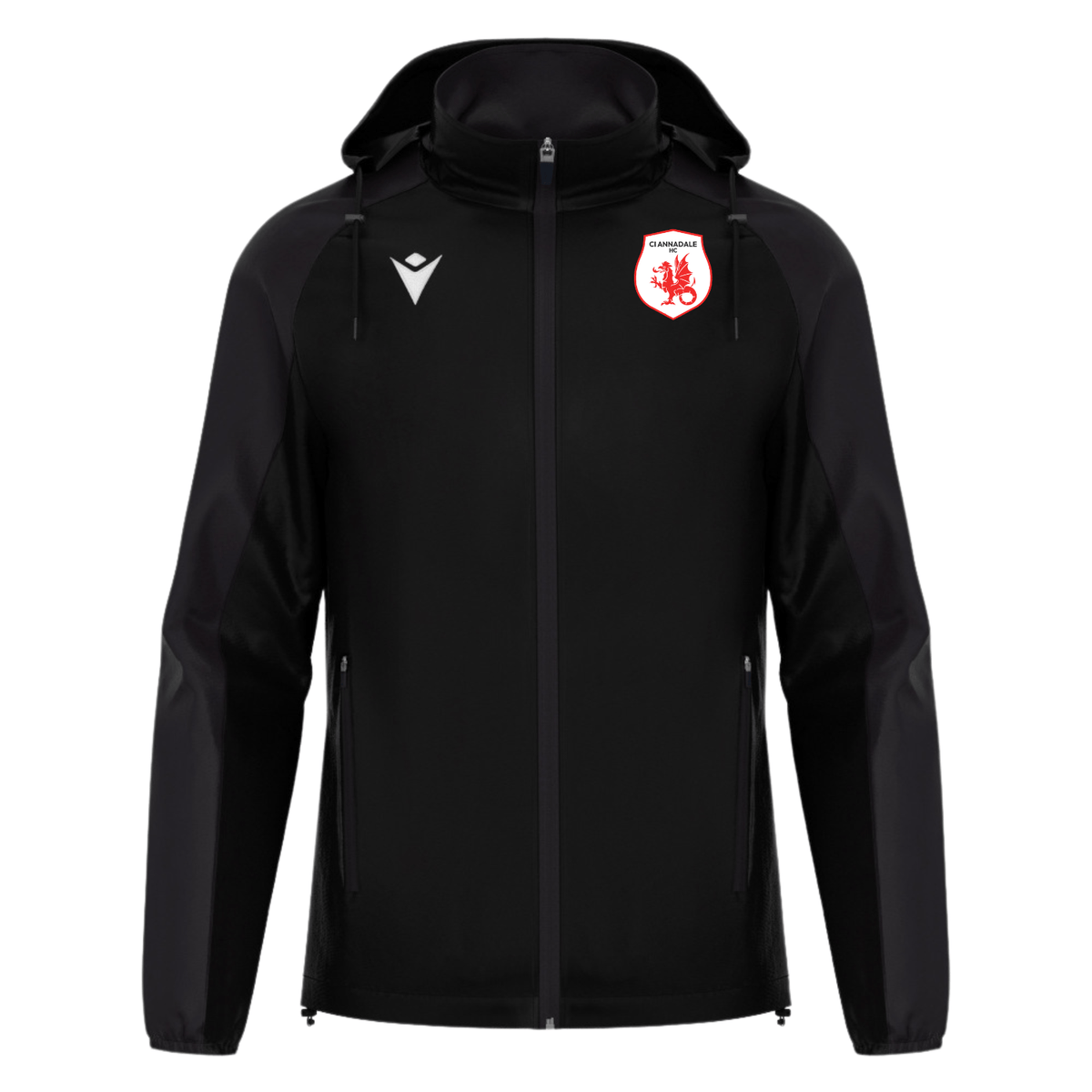 CI Annadale Hockey Club - Fleece Lined Rain Jacket - Macron - Stash Shop