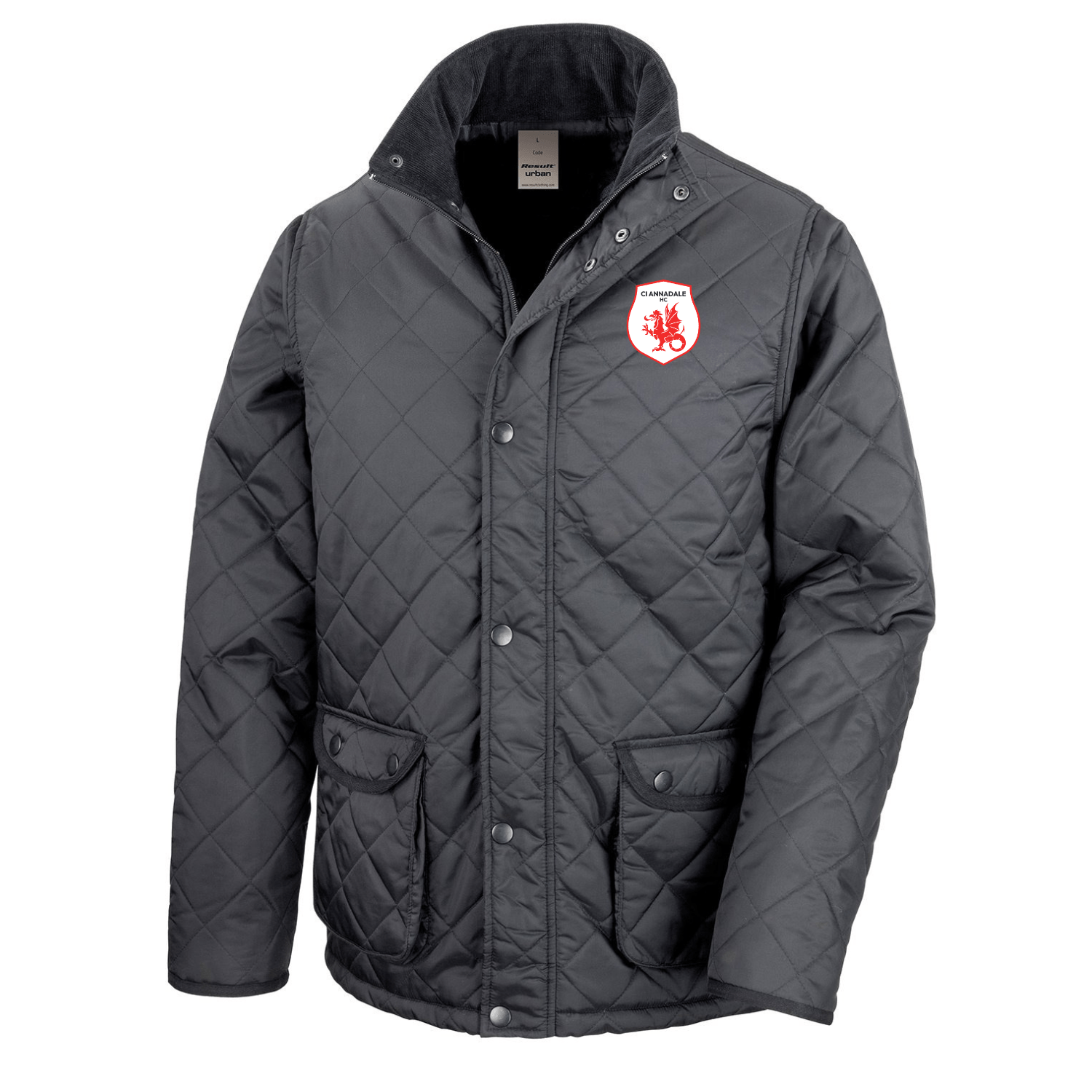 CI Annadale Hockey Club - Quilted Jacket - Stash Inc. - Stash Shop