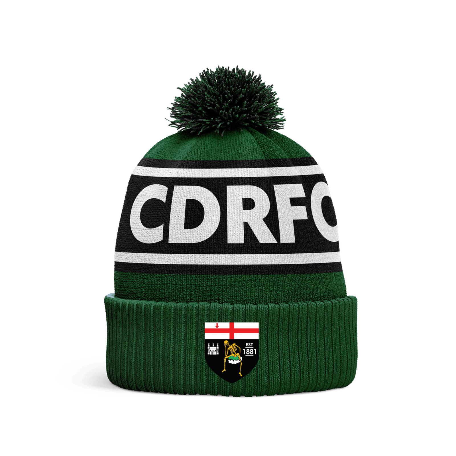 City of Derry Rugby Club - Bobble Pom Hat - Stash Shop - Stash Shop